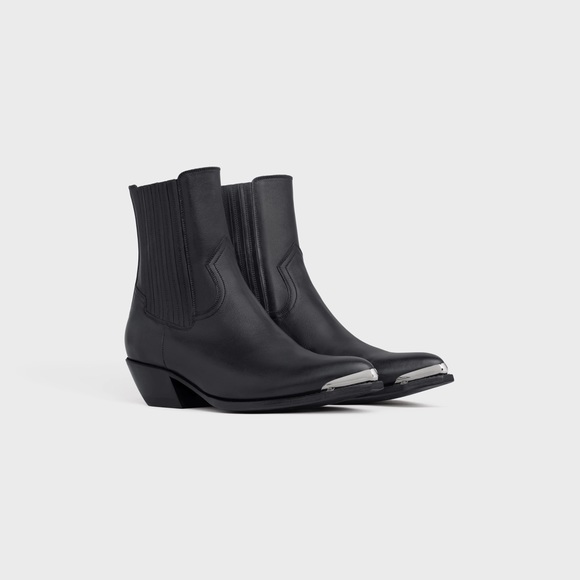 CELINE CRUISER CHELSEA BOOT WITH METAL TOE IN CALFSKIN - Picture 9 of 10